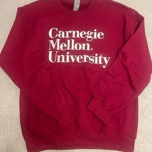 Hanes Red College Sweatshirt